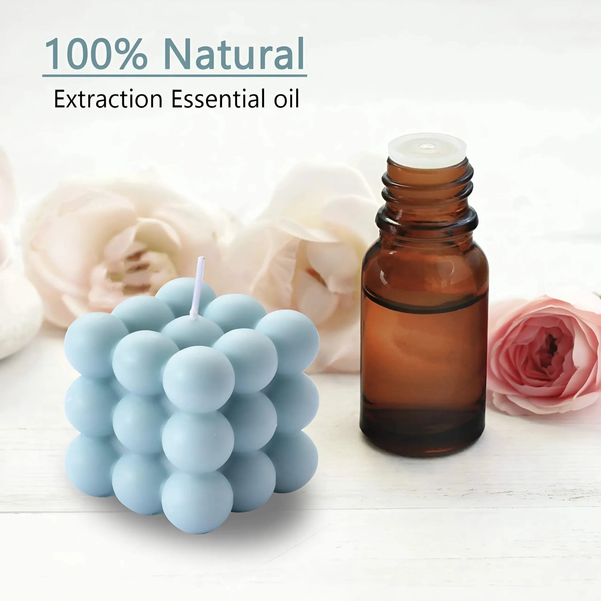 Scented Bubble Cube Candles