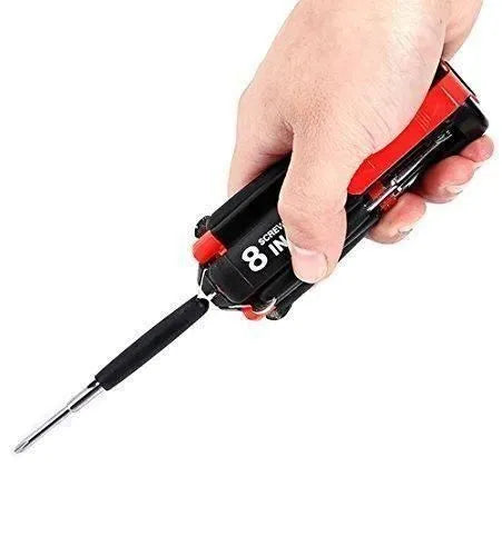 Screwdriver 8 in 1 Screwdriver Interchangeable Bits Tool Set Home Improvement
