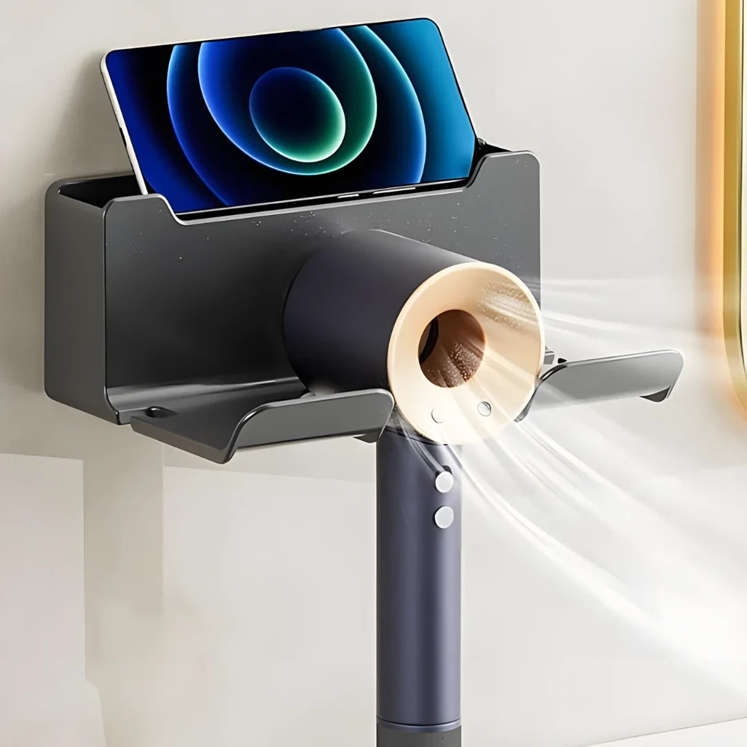 Self Adhesive Hair Dryer Rack