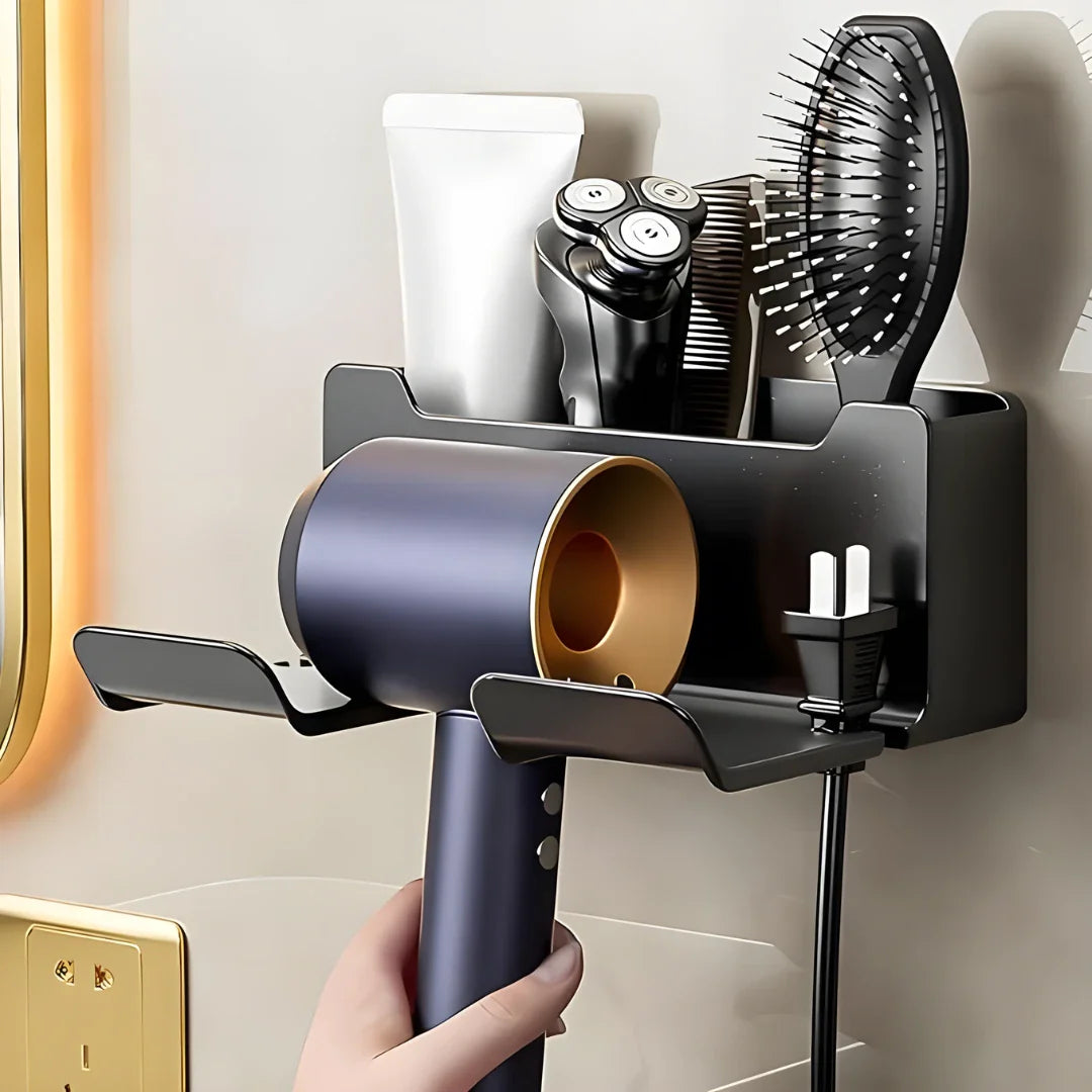 Self Adhesive Hair Dryer Rack