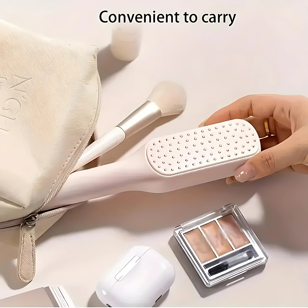 Self cleaning Anti static Massage Comb Pack of 1