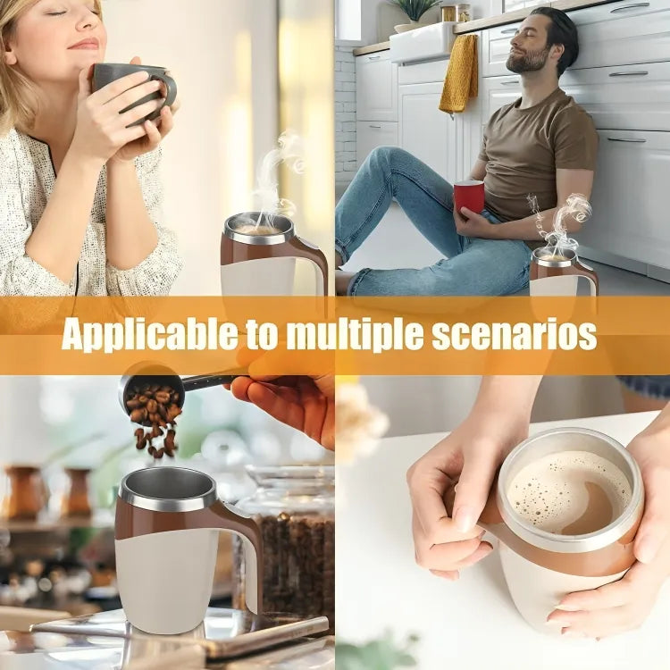 Self Stirring Magnetic Mug