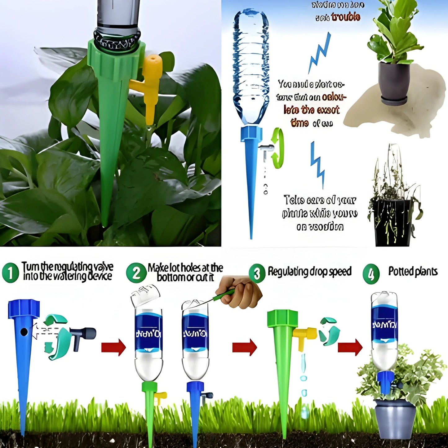 Self Watering Plant Spikes