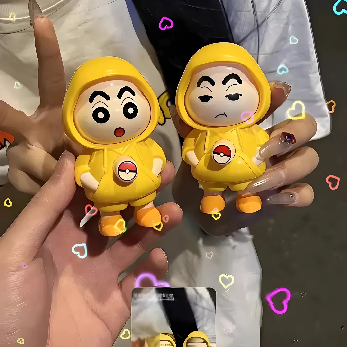 Shinchan Mood Flip Keychain Home Accessories