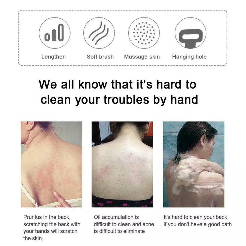 Silicone Body Scrubber Belt Personal Care