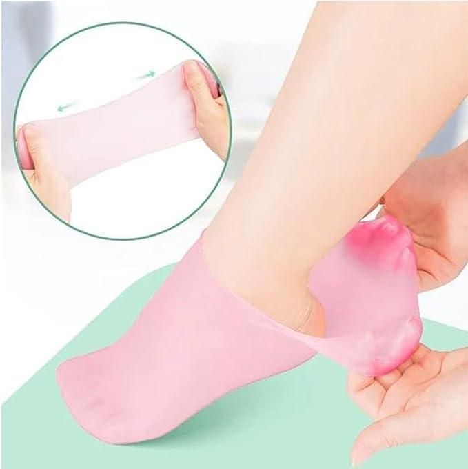Silicone Gel Heel Socks Adjustable socks