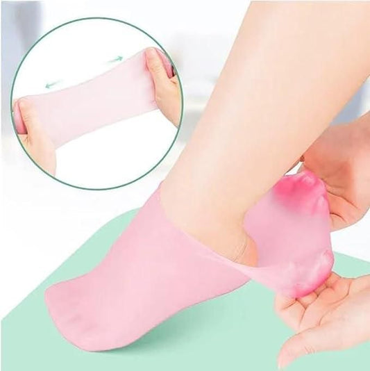 Silicone Gel Heel Socks Adjustable socks
