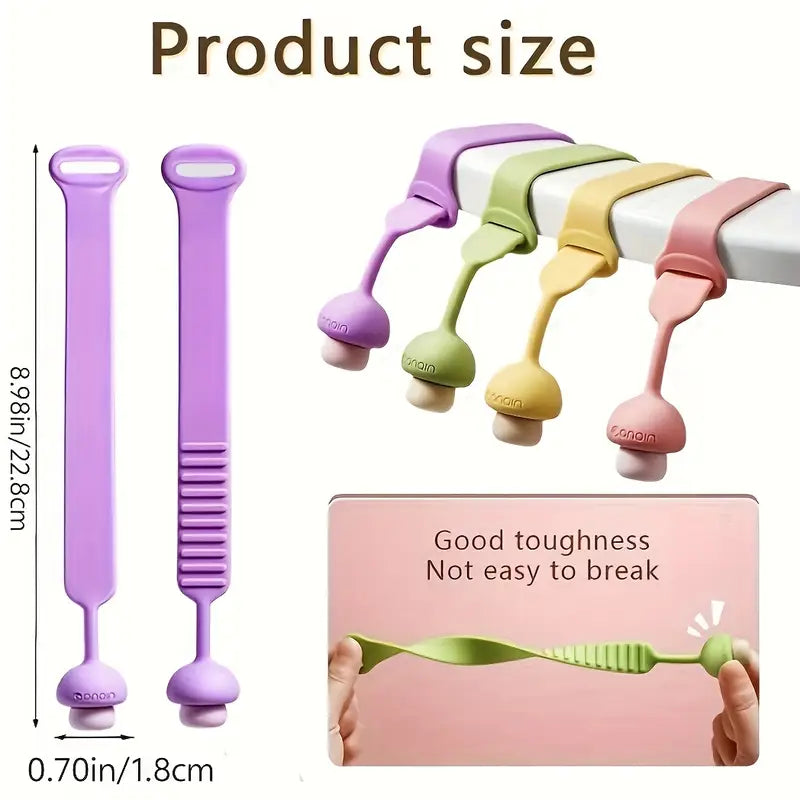 Silicone Toilet Seat Lifter Pack of 4 bathroom