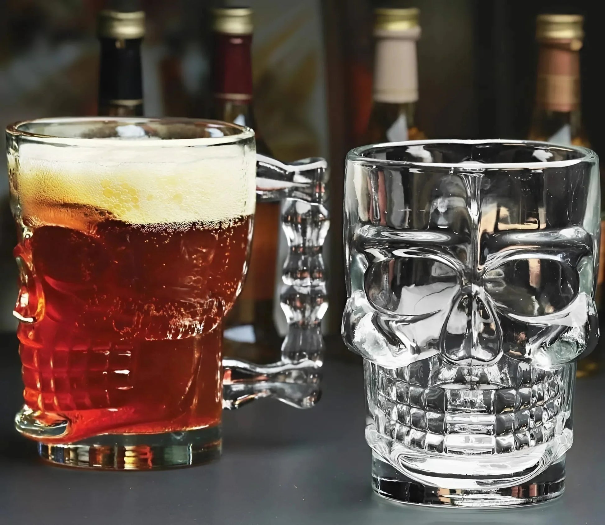 Skull Shaped Beer Glass