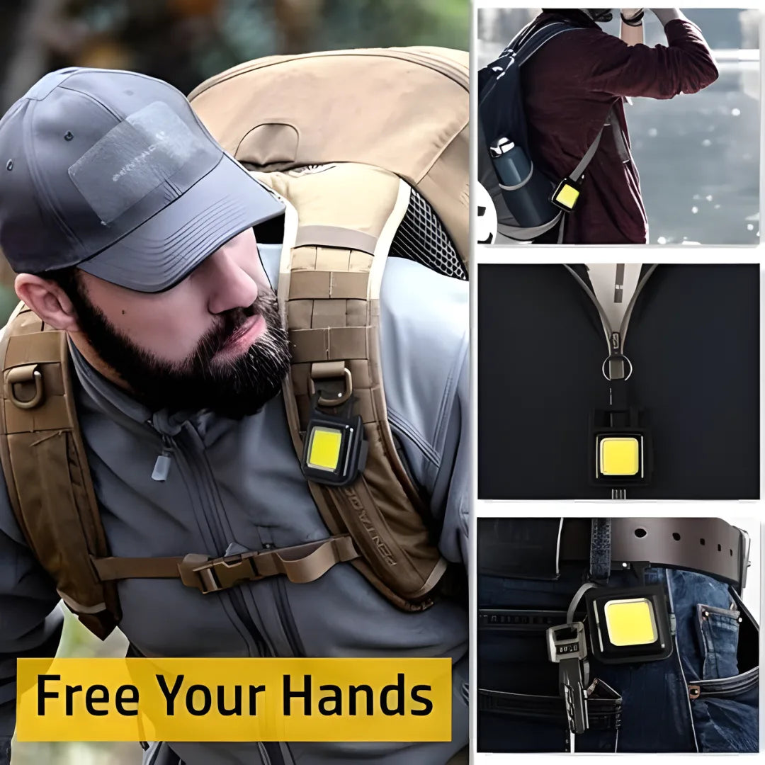 Small Flashlights Rechargeable Keychain