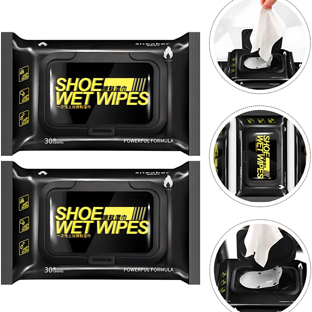 Sneaker & Shoe Cleaner Wipes(1 Packs of 80)