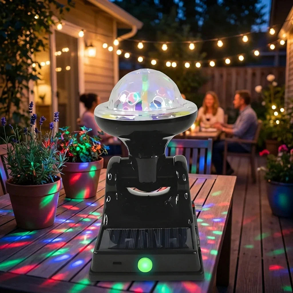 Best solar disco light with power bank - special effects lighting | 2026 | fast shipping