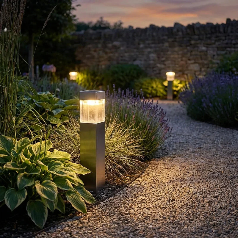 Solar-Powered Outdoor Security Light