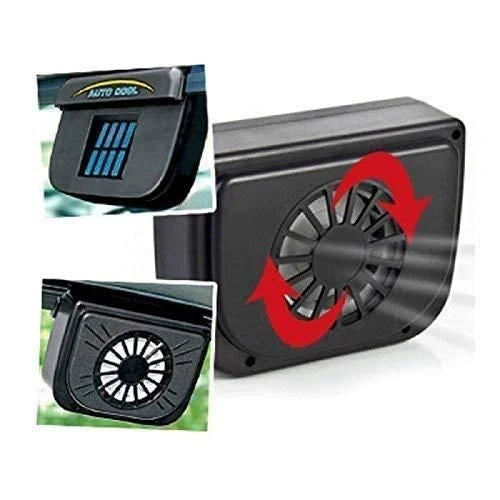 Solar Sun Power Car Auto Air Vent Cool Fan car accessories
