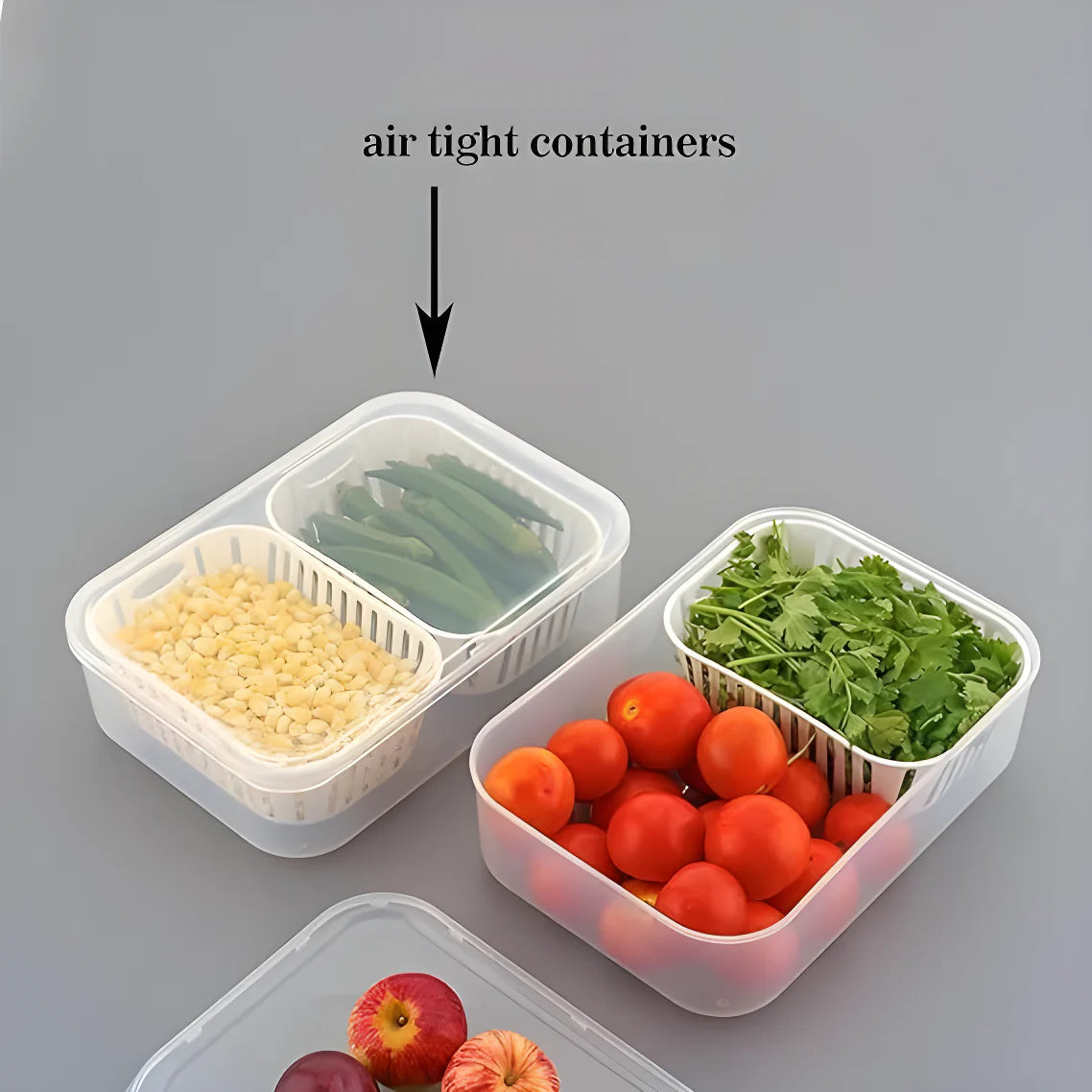 Stackable Fridge Organizers Kitchenware