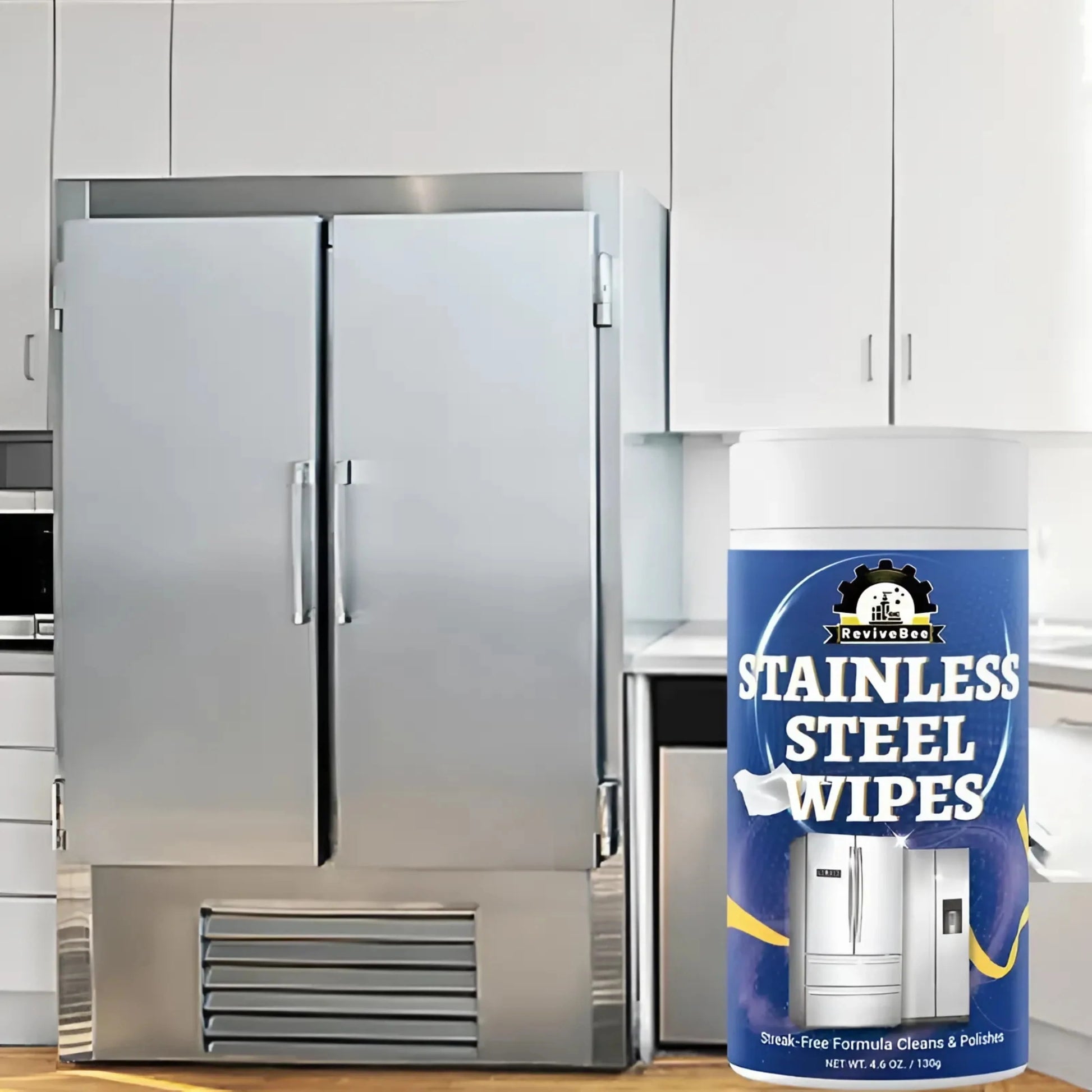 Stainless Steel Cleaning Wipes (130gm)