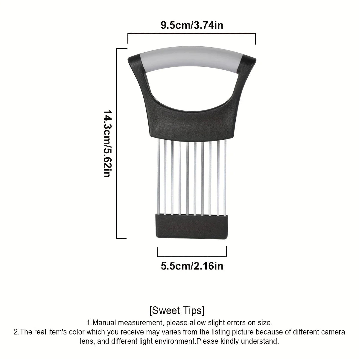 Stainless Steel Cutting Kitchen Slicer Holder (Pack of 2) Kitchenware