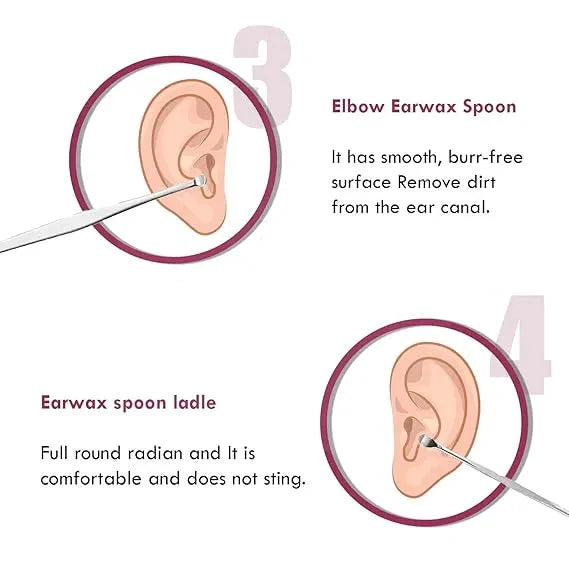 Stainless Steel Ear Cleaning Kit