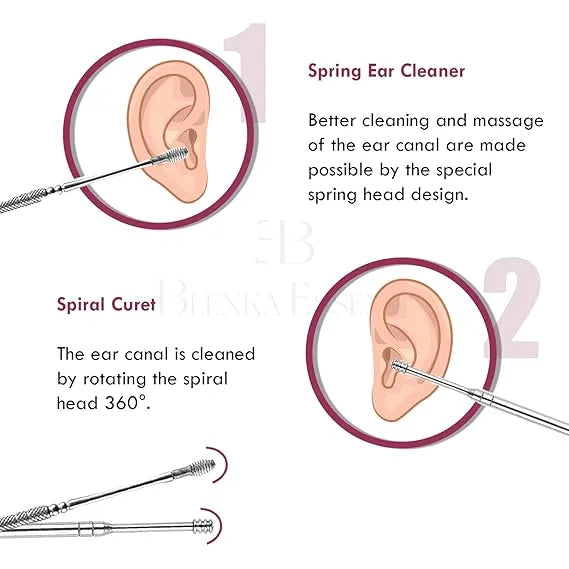 Stainless Steel Ear Cleaning Kit