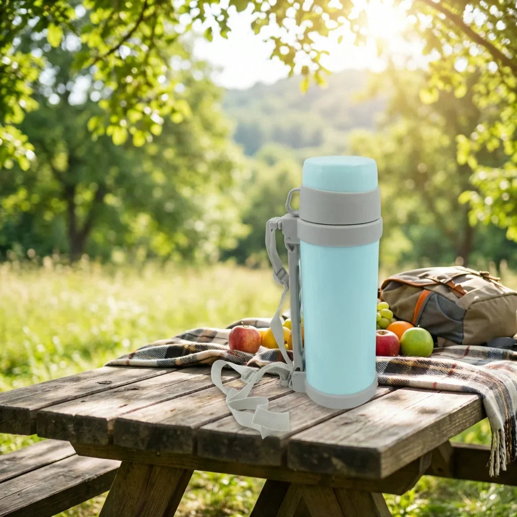 Best stainless steel insulation thermos double-wall vacuum insulated water bottle for travel outdoor fitness portable