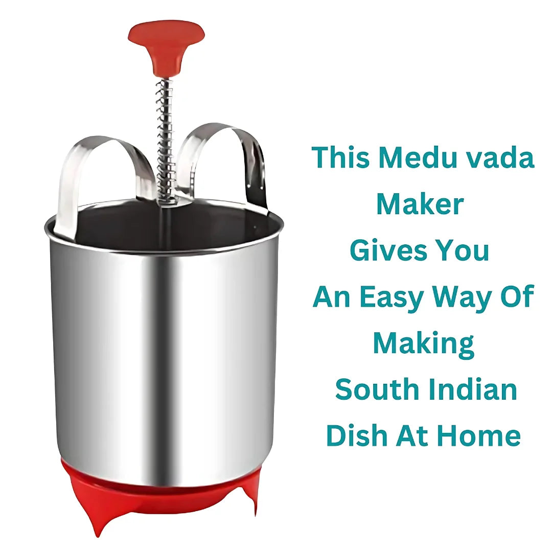 Stainless Steel Medu Vada Maker With Stand Medu Vada Maker