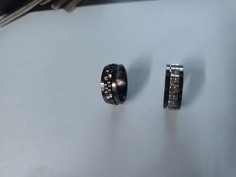 Stainless Steel Ring For Men (Pack of 2) jewelry