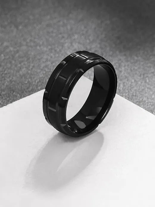 Stainless Steel Ring For Men (Pack of 2) jewelry