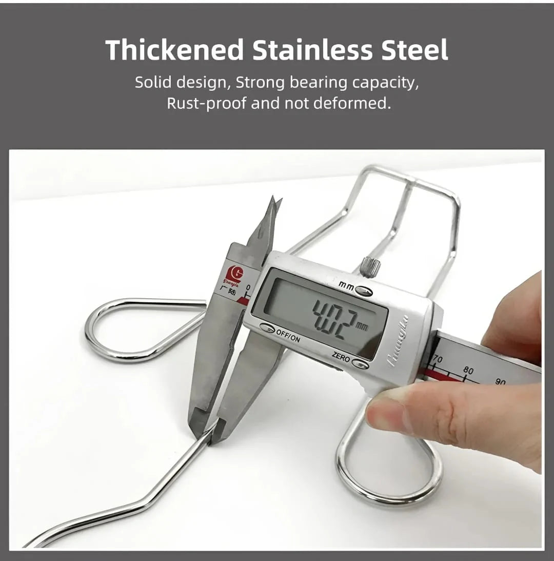 Stainless Steel Shoe Hangers (3 Pack)
