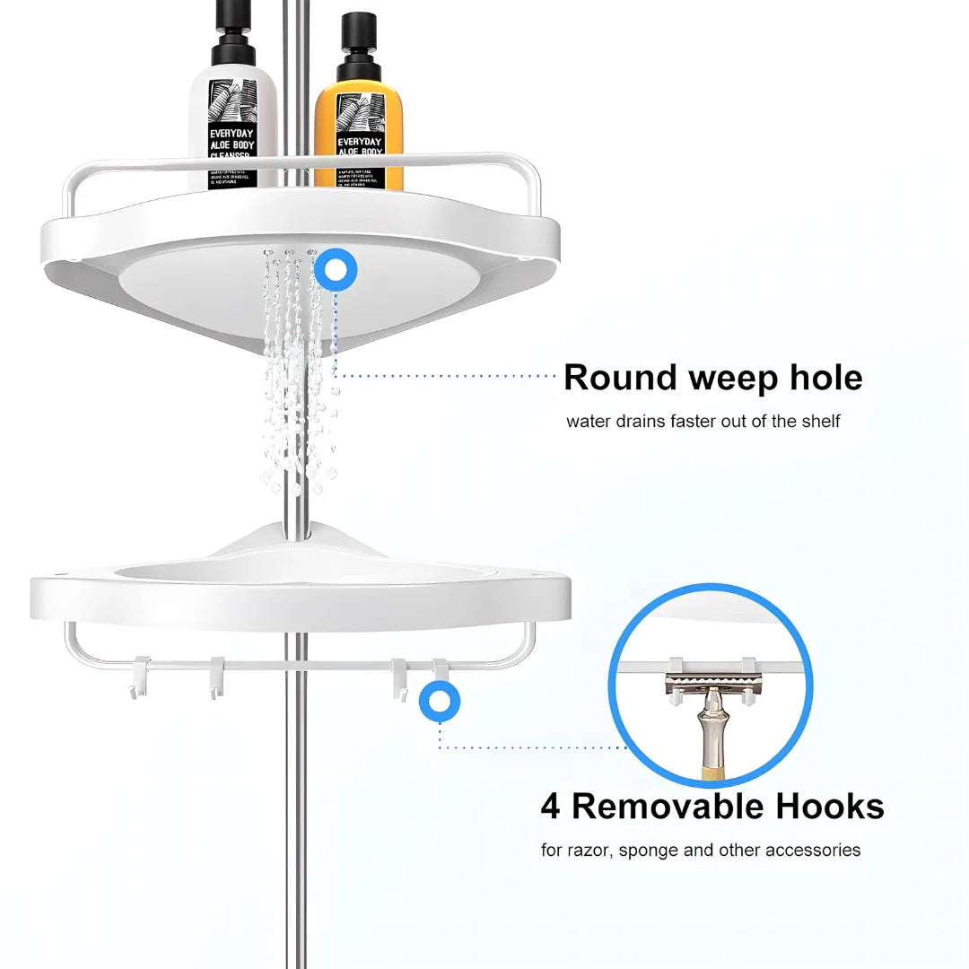 Stainless Steel Tripod Storage Rack/Shelf