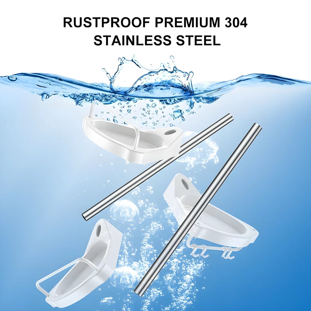 Stainless Steel Tripod Storage Rack/Shelf