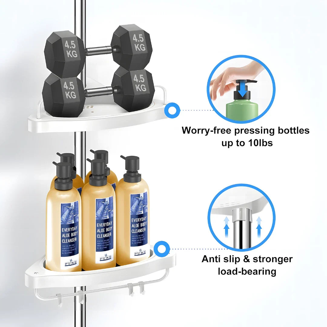 Stainless Steel Tripod Storage Rack/Shelf