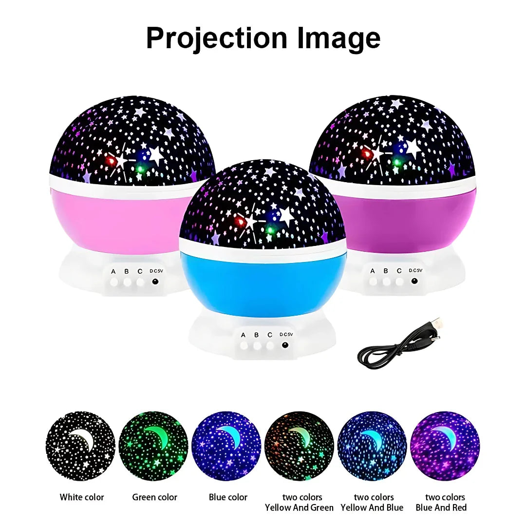 Star Projector Night Light