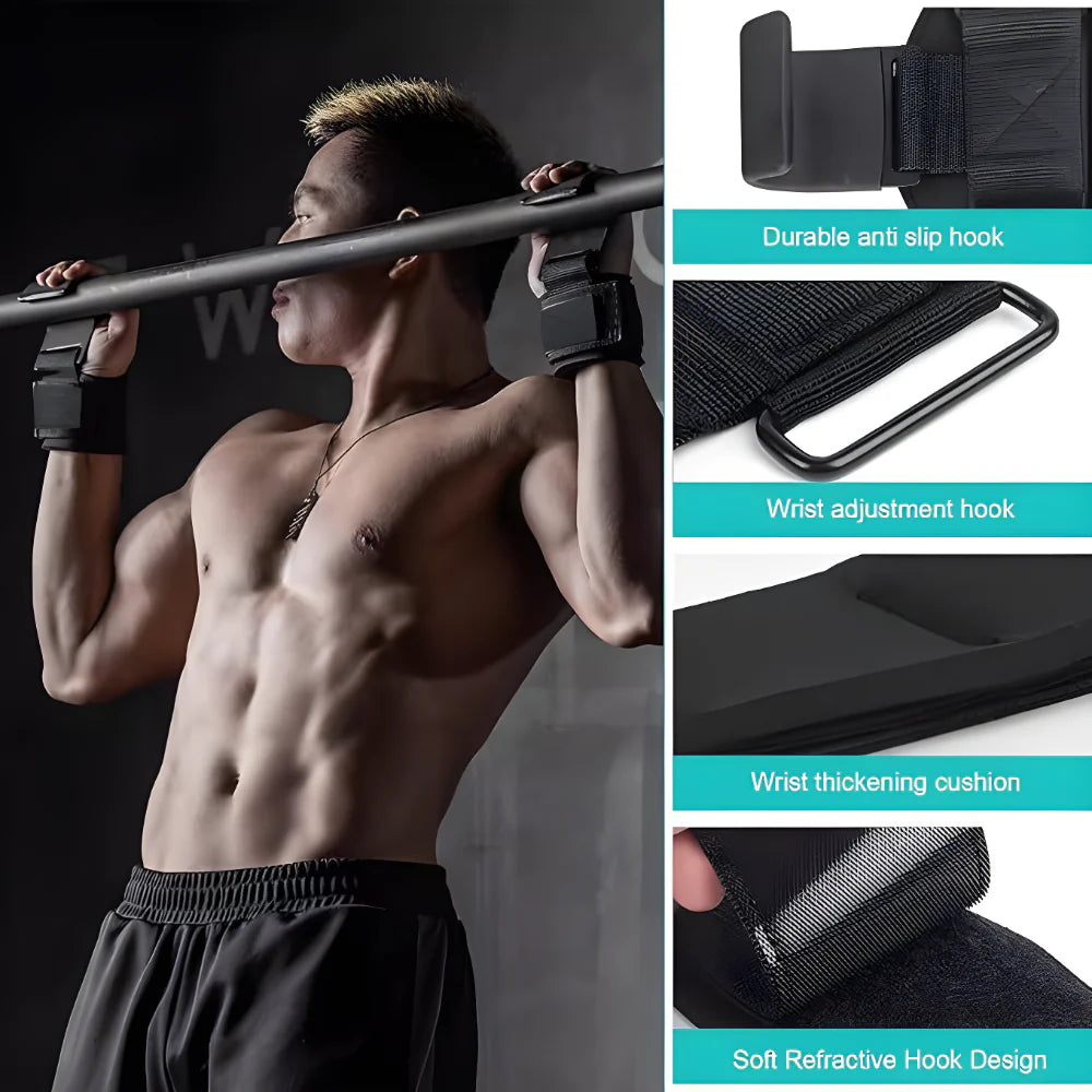 Steel Hook Lifting Grips gym