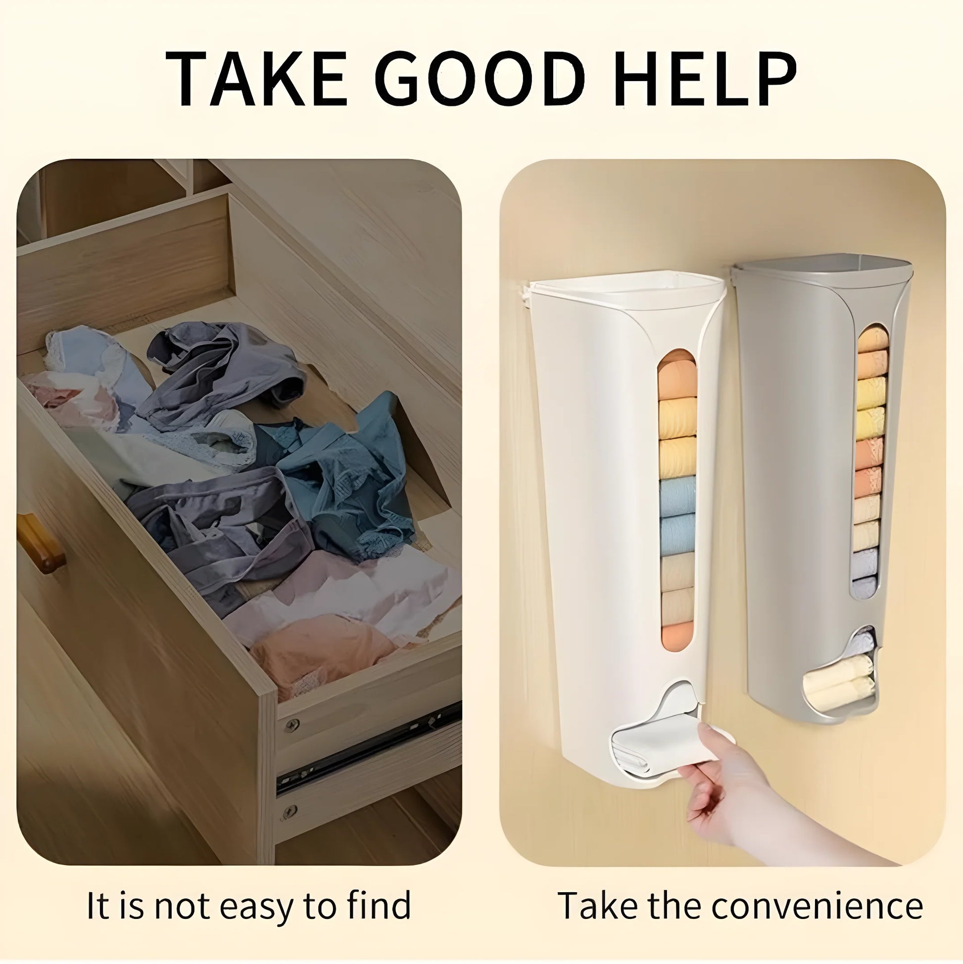 Stick On Storage Organizer Home Accessories