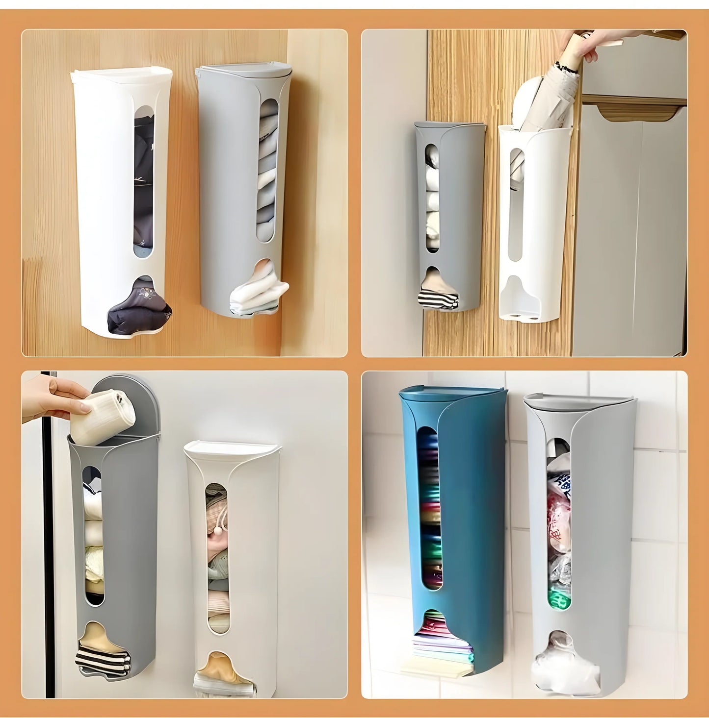 Stick On Storage Organizer Home Accessories