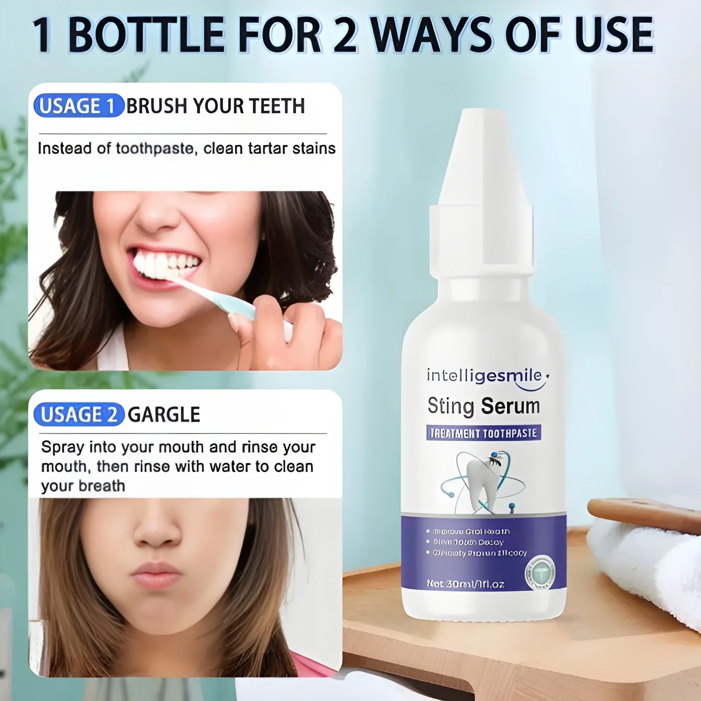 Sting Serum Whitening Toothpaste