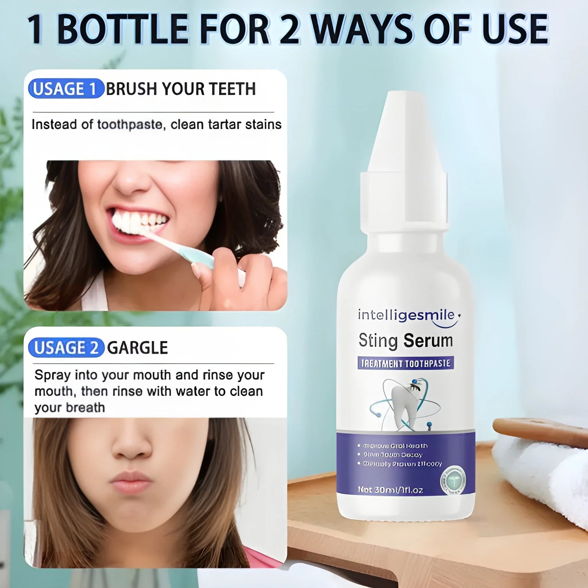 Sting Serum Whitening Toothpaste