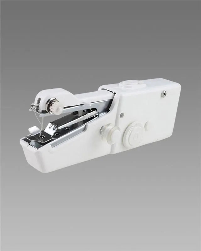 Stitch Handheld Cordless Portable White Sewing Machine Home Accessories