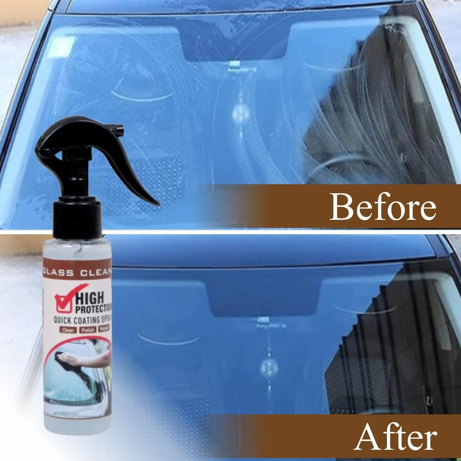 Streak Free Glass Coating Spray