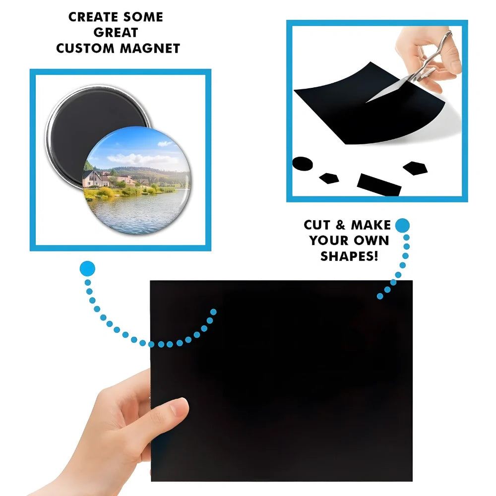 Strong Magnetic Adhesive Sheets