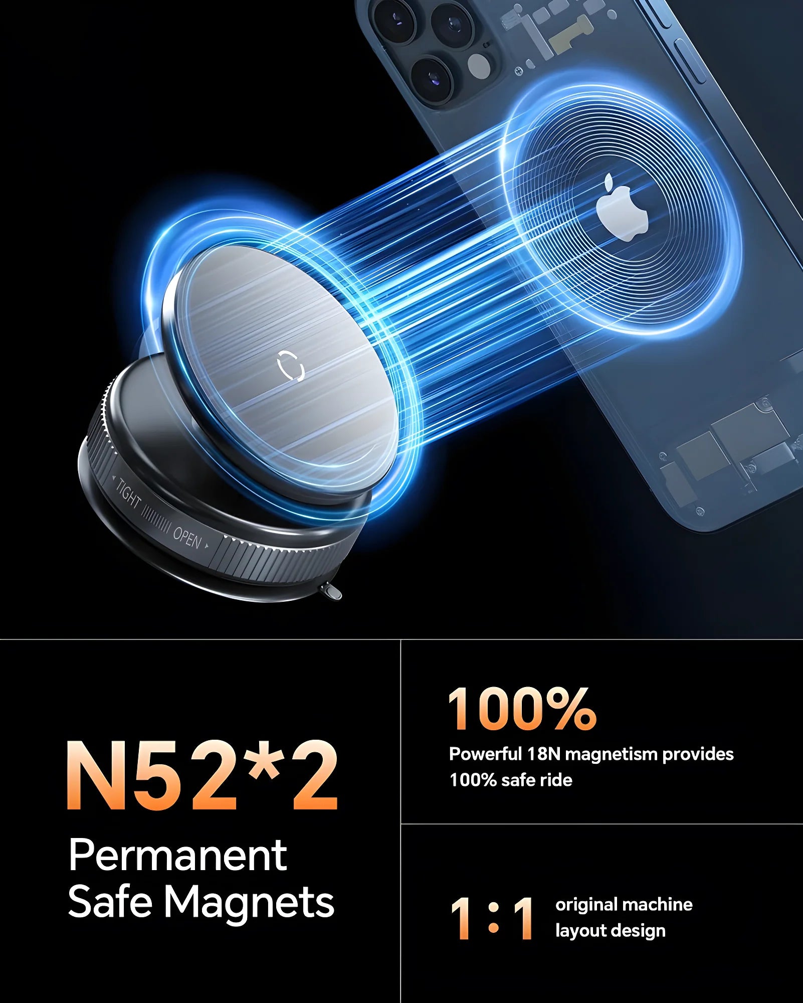Strong Magnetic Phone Mount Phone Accessories