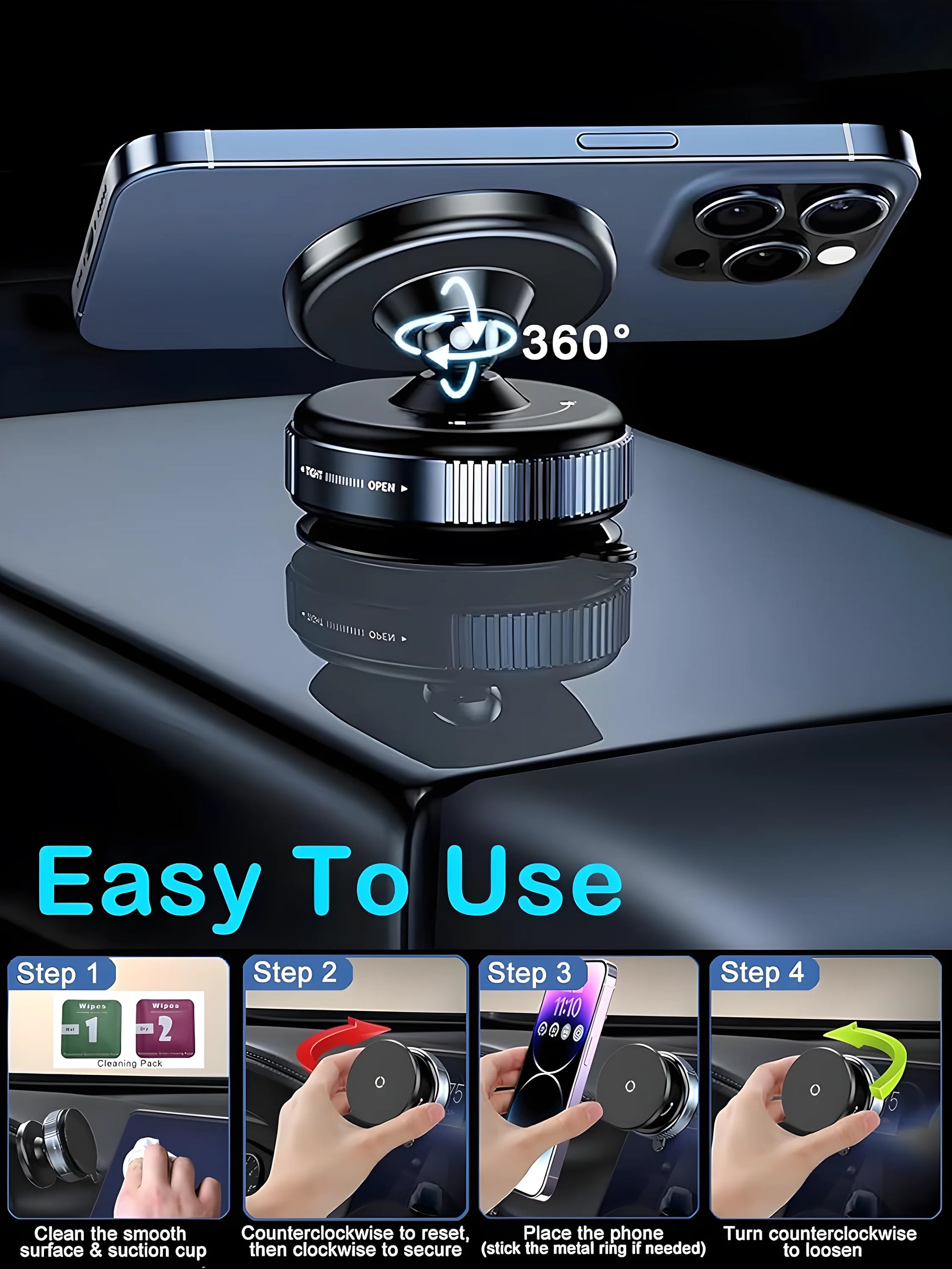 Strong Magnetic Phone Mount Phone Accessories