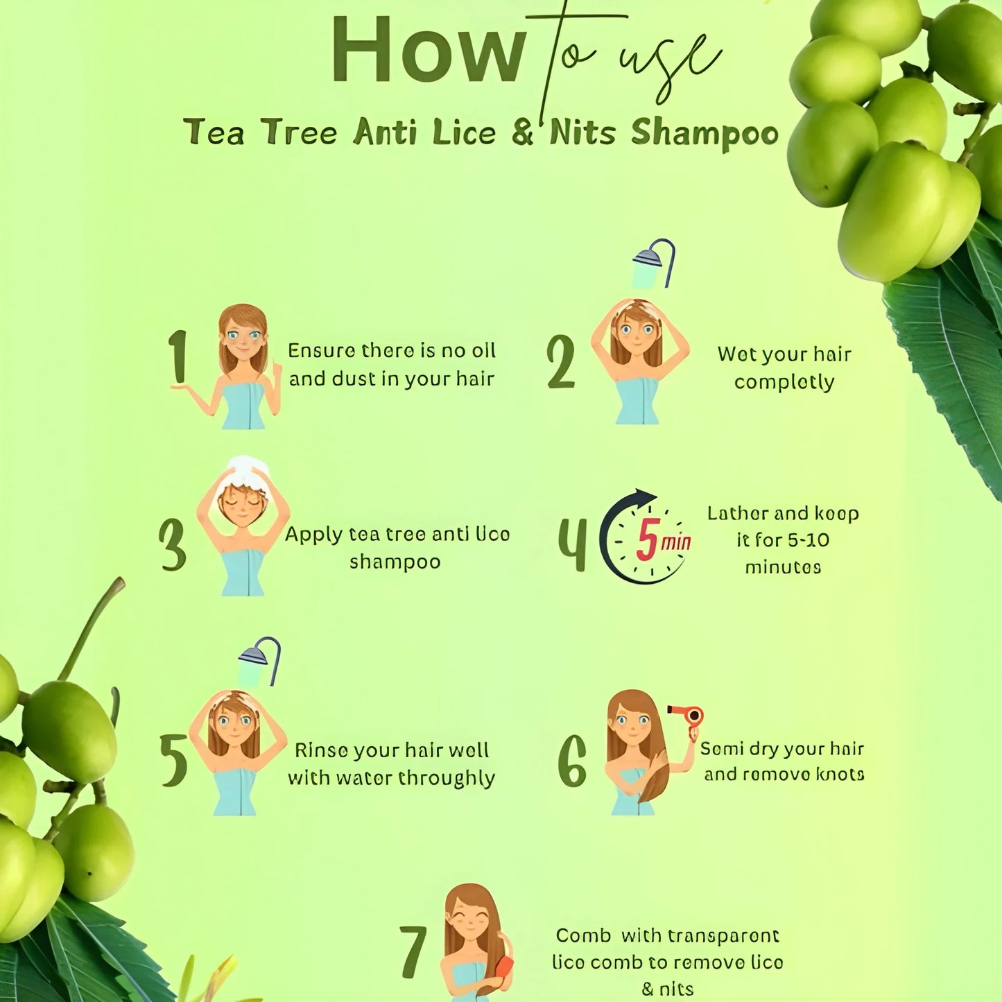 Tea Tree Lice Shampoo