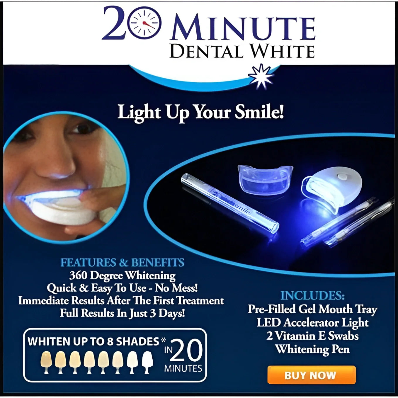 Teeth Cleaning & Whitening Kit Health