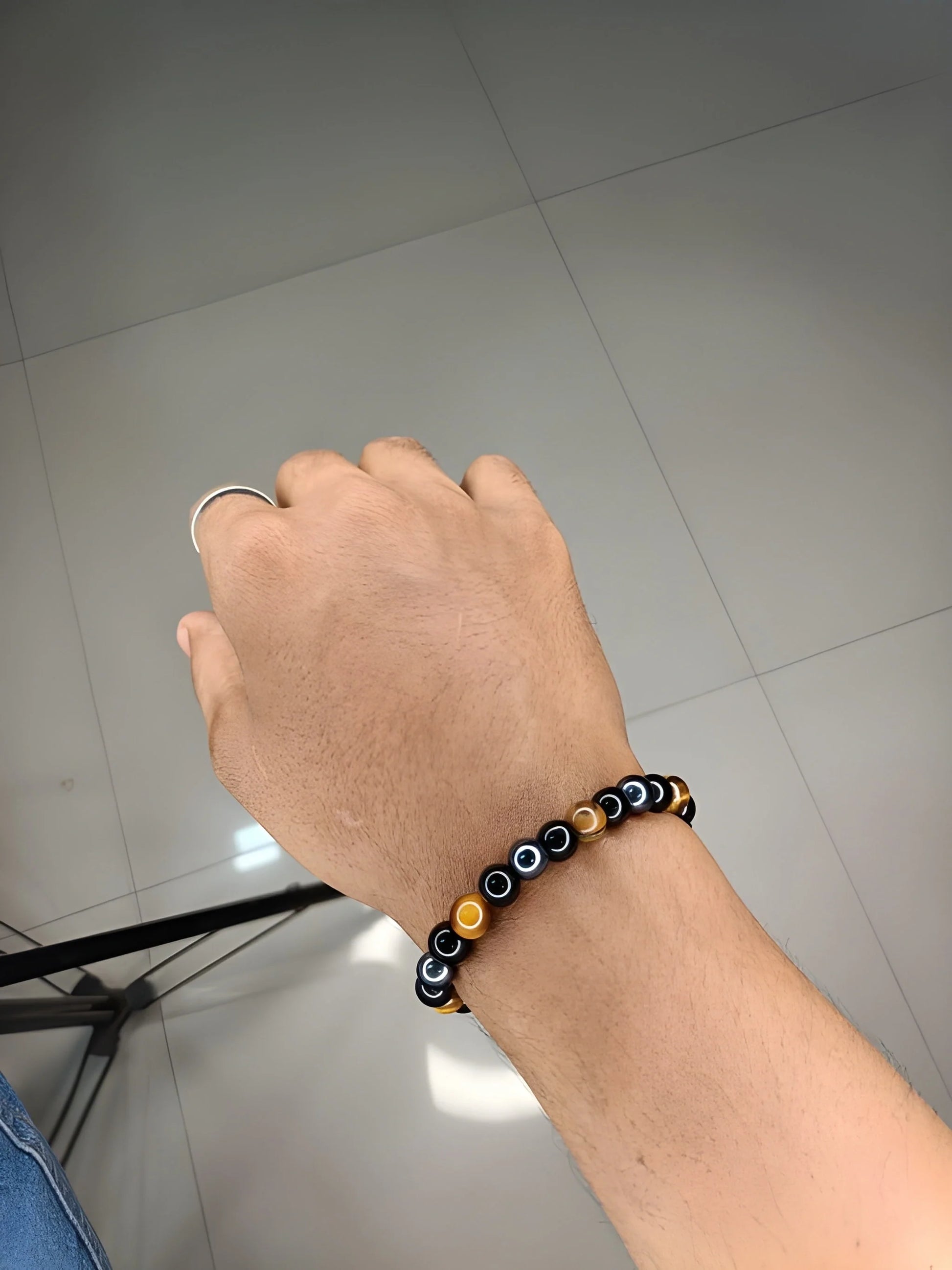 Tiger Eye Beaded Bracelet Set