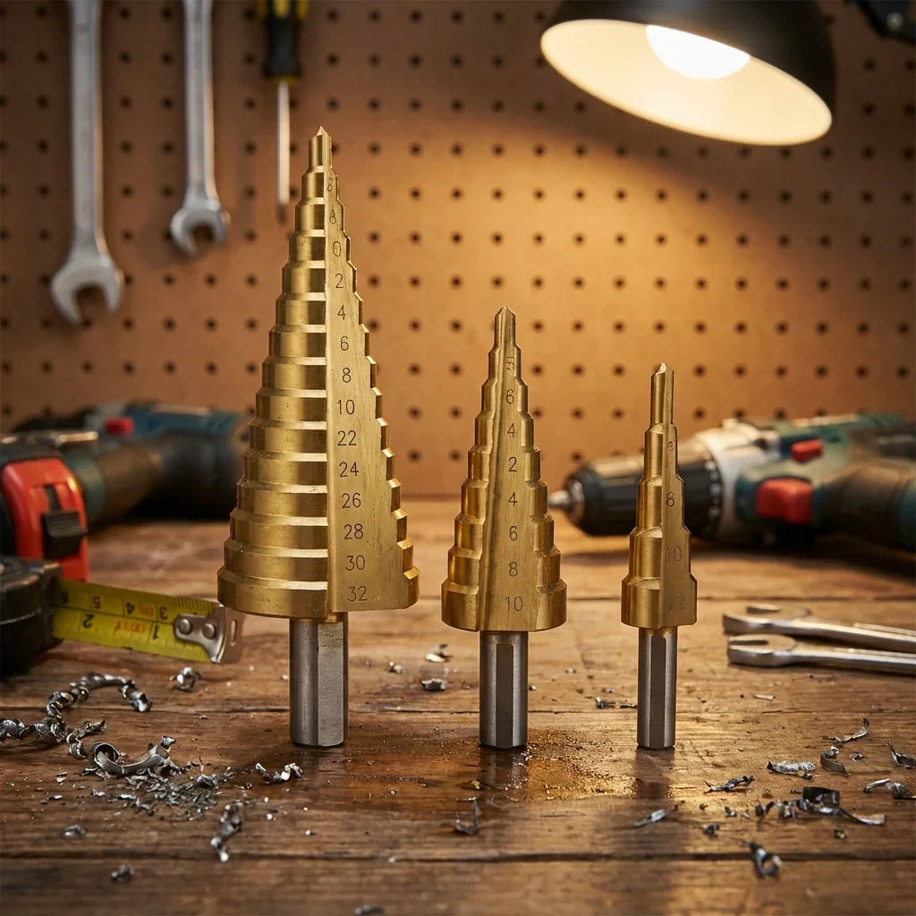 Best titanium step drill bit set - & screwdriver bits | 2026 | fast shipping