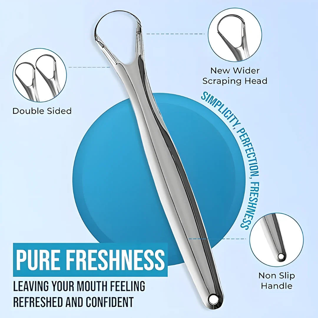 Tongue Scraper Stainless Steel