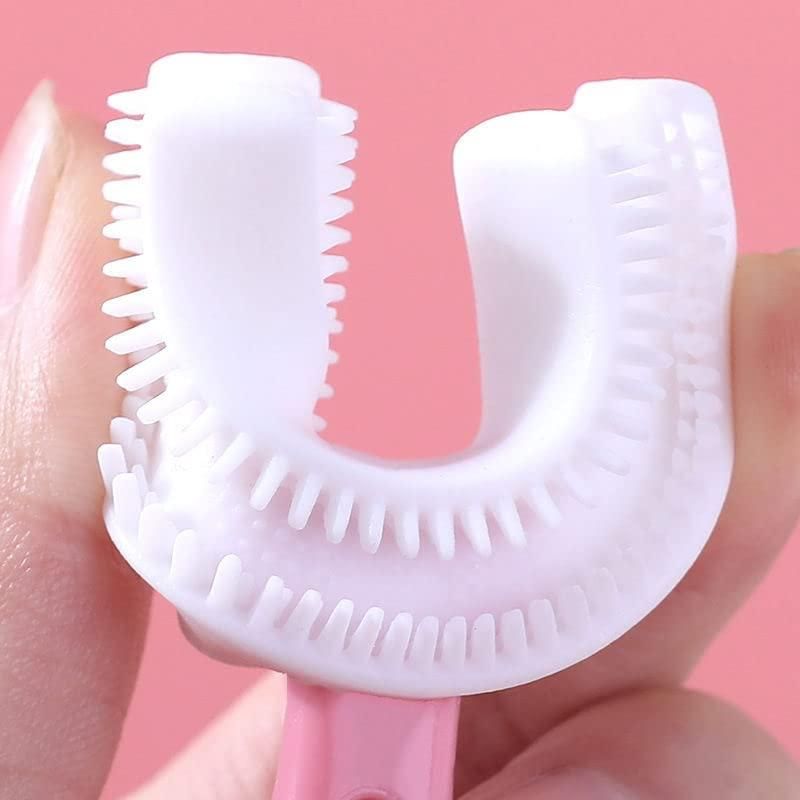 Toothbrush U Shape Portable Silicone Teeth Brush Clean