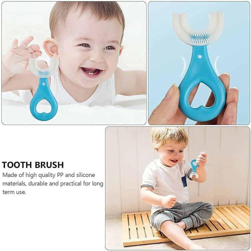 Toothbrush U Shape Portable Silicone Teeth Brush Clean
