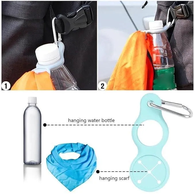 Towel Hook Clip Supplies Ring Multifunction Water Bottle Holder Travel Bags